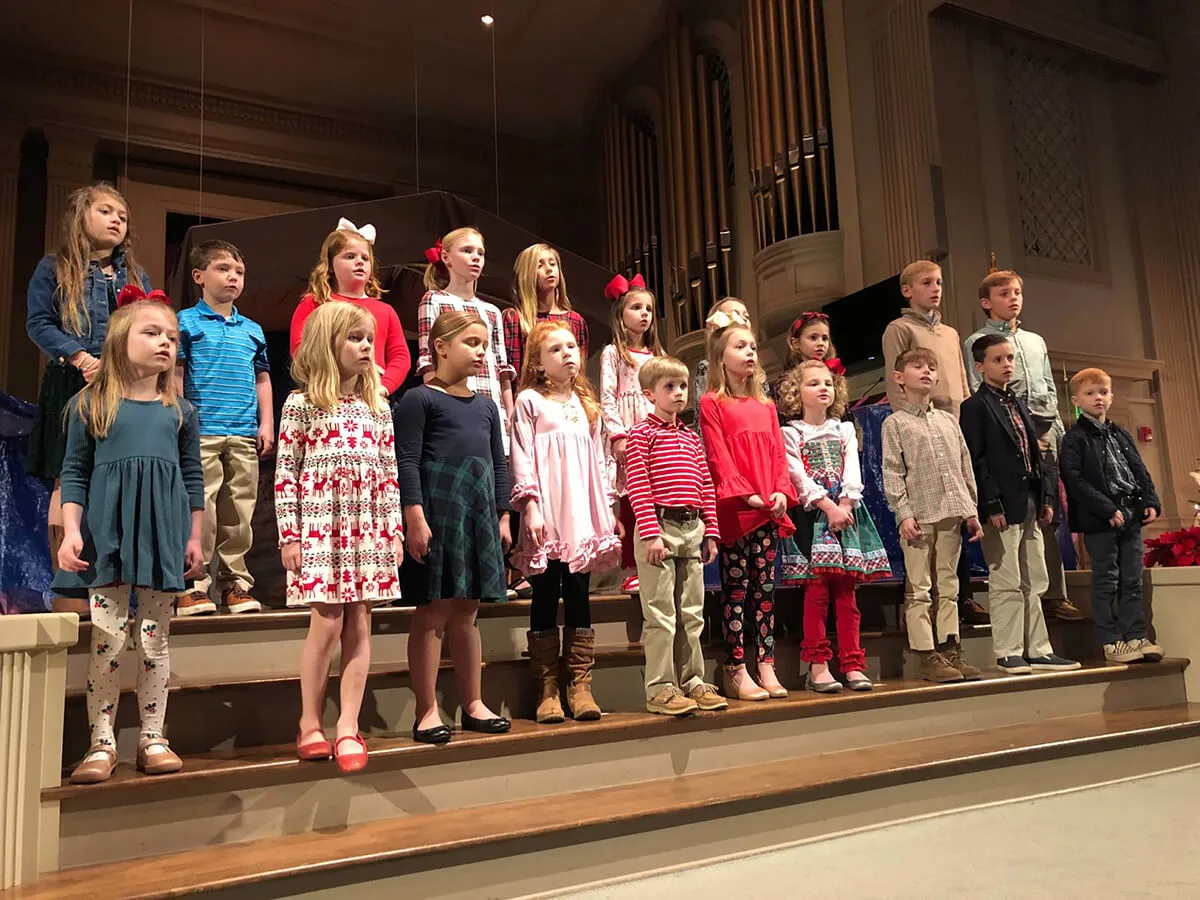 Shine Choir First Presbyterian Church in Greenwood, SC