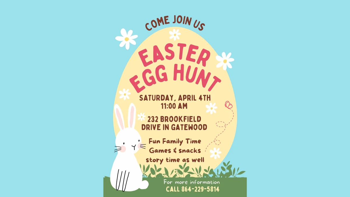 Easter Egg Hunt 2026 Event First Presbyterian Church in Greenwood, SC